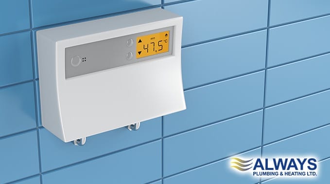 Is a Tankless Water Heater Right for My Household? by 2 at Always Plumbing & Heating Is a Tankless Water Heater Right for My Household? Image