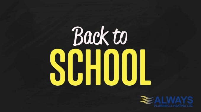 Back to School Safety Tips by 2 at Always Plumbing & Heating Back to School Safety Tips Image