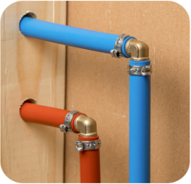 New Pex A Piping Installed in a home by Always Plumbing Always Plumbing Installs Pex A Piping in Homes and Businesses