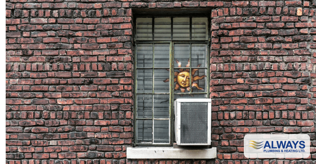 DIY AC Window Unit Maintenance by 2 at Always Plumbing & Heating DIY AC Window Unit Maintenance Image